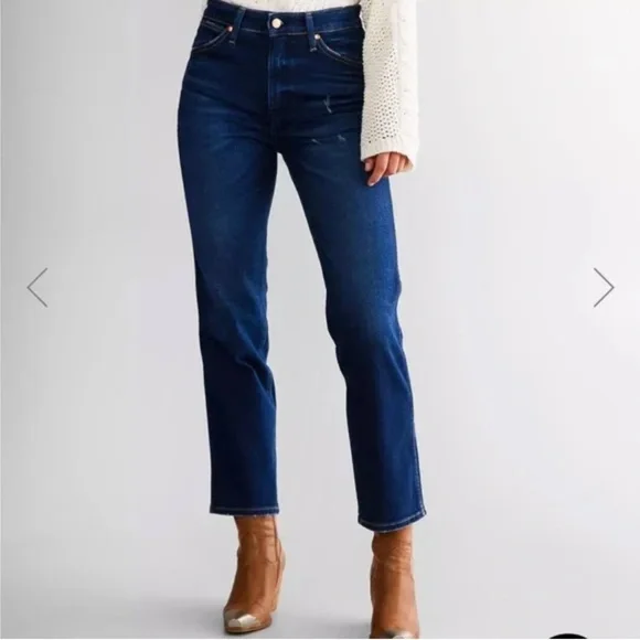 Wrangler Wild West 603 High Rise Straight Jeans 24 X 28 - Picture 3 of 16